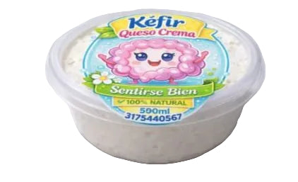 QUESO CREMA DE KÉFIR 4 ONZAS